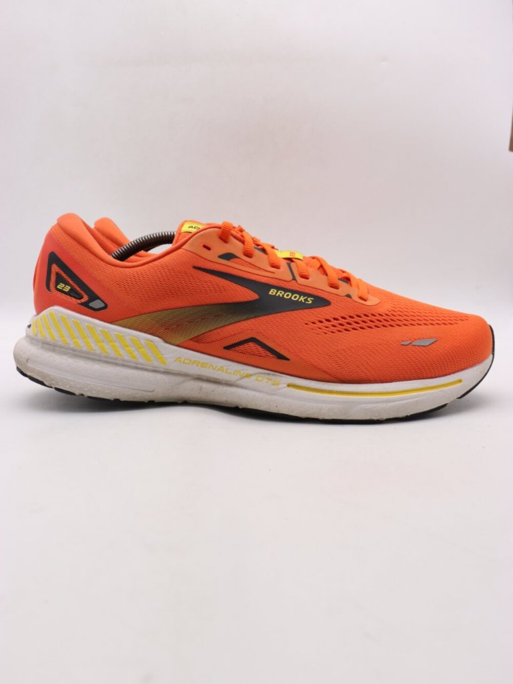 Brooks Adrenaline GTS 23 Men's 13 Red Orange Mesh Running Shoes 1103911D642